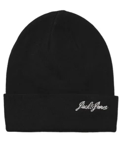 Jack and jones junior pipo, JACBURNABY BEANIE JNR Musta