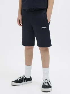 Jack and Jones junior shortsit, JPSTGORDON JJBEAU SWEAT SHORTS Tummansininen