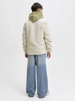 Jack and jones junior teddytakki, JJESOHO TEDDY JACKET JNR Beige