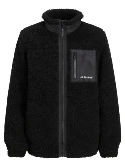 Jack and jones junior teddytakki, JJESOHO TEDDY JACKET JNR Musta