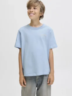 Jack and jones junior t-paita, JJEBRANDES RELAXED TEE SS NOOS JNR Vaaleansininen