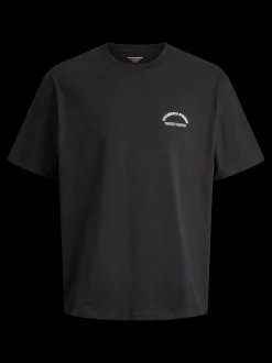 Jack and jones junior t-paita, JORMEADOWS GRAPHIC BACK TEE SS CRE JNR Musta