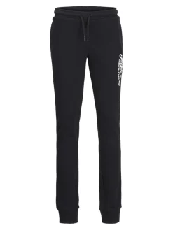 jack and jones lasten collegehousut, JPSTGORDON JJBEAU SWEATPANTS Musta