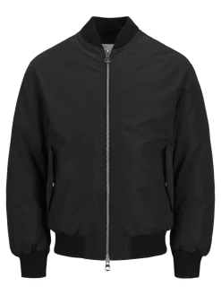 Jack and Jones miesten bombertakki, JCOKINETIC SOFT UTILITY BOMBER LN Black