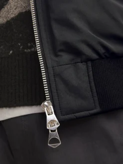 Jack and Jones miesten bombertakki, JCOKINETIC SOFT UTILITY BOMBER LN Black