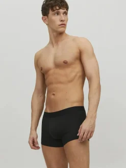 Jack and Jones Miesten Bokserit, Jacwaistband Trunks 3 Pack Black