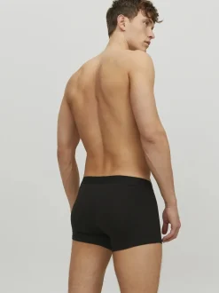 Jack and Jones Miesten Bokserit, Jacwaistband Trunks 3 Pack Black