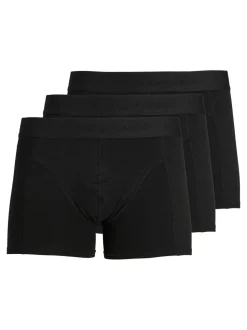 Jack and Jones Miesten Bokserit, Jacwaistband Trunks 3 Pack Black