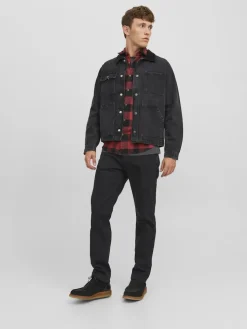 Jack and Jones miesten farkut, JJICLARK JJEVAN GE 598 Black