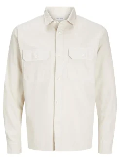 Jack and Jones miesten farkkupaita, JJETRAVIS SHIRT LS Moonbeam