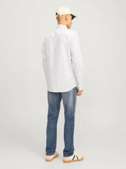 Jack and Jones miesten farkut, JJIMIKE JJCOOPER CJ 189 SN Blue Denim