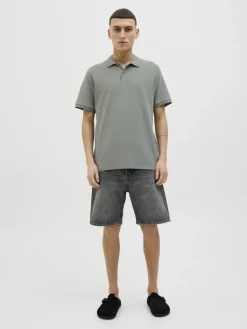 Jack and Jones miesten pikeepaita, JJKANE POLO SS Agave Green