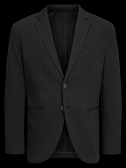 JACK&JONES JUNIOR lasten bleiseri, JJEJAXON JERSEY BLAZER NOOS JNR Musta