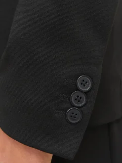 JACK&JONES JUNIOR lasten bleiseri, JJEJAXON JERSEY BLAZER NOOS JNR Musta