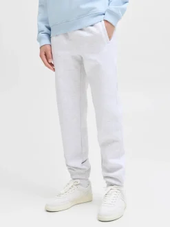 JACK&JONES JUNIOR lasten housut, JPSTKANE URBAN EDGE SWEAT PANTS JNR Keskiharmaa