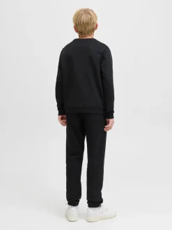 JACK&JONES JUNIOR lasten housut, JPSTKANE URBAN EDGE SWEAT PANTS JNR Musta