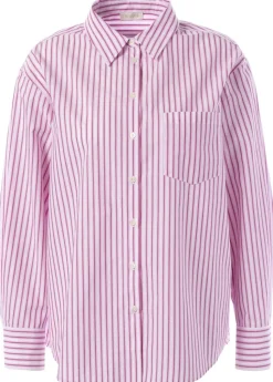JcSophie naisten paitapusero Karole Blouse, vaaleanpunainen raidallinen