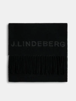 J.Lindeberg Miesten huvi, CHAMP JL SCARF Musta