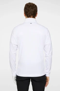 J.Lindeberg miesten paita, TOUR TECH MID LAYER NOS GOLF Valkoinen