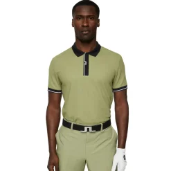 J.Lindeberg miesten pikeepaita, BAY SLIM POLO GOLF Armeijanvihreä