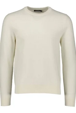 J.Lindeberg neule, COTTON STRUCTURE Valkoinen