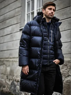 Joutsen Miesten Untuvatakki, KNUT Tummansininen