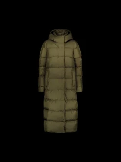 Joutsen, Naisten Untuvatakki, Blanka Pitkä Untuvatakki 121cm Tummanvihreä