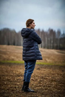 Joutsen naisten untuvatakki K-RUUT, tummansininen