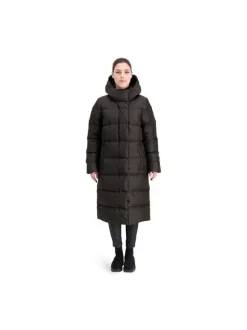 Joutsen Naisten Untuvatakki, ULRIKA UNTUVATAKKI 106CM Tummanruskea