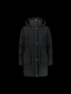 Joutsen naisten untuvatakki SIIRI UNTUVATAKKI 90 CM, musta