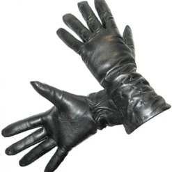 Juhani Mutka Naisten Nahkasormikkaat Musta