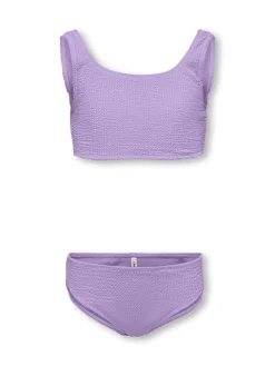 Kids Only bikinit, KOGAMANDA STRUCTURE BIKINI SET Violetti, Lila