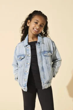 Kids Only lasten farkkutakki, KOGBELIEVE OVERSIZE DENIM JACKET Indigo