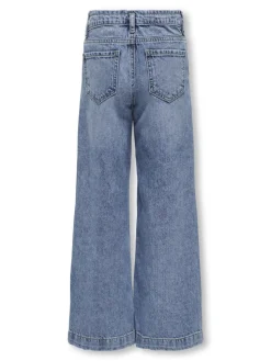 Kids Only lasten farkut KOGCOMET WIDE LEG NOOS SININEN, INDIGO