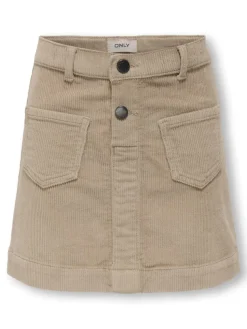 Kids Only lasten hame, KOGAMAZING GLOBAL HW CORD SKIRT Beige