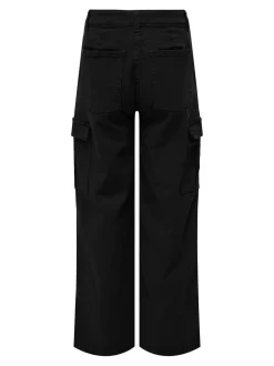 Kids Only Lasten Housut, KOGYARROW VOX CARGO PANT Musta