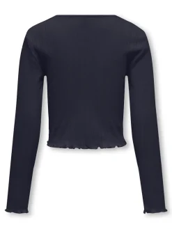 Kids Only lasten paita, KOGCARLOTTA LS TOP Tummansininen