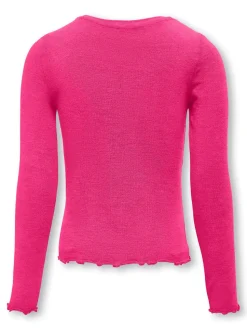 Kids Only lasten paita, KOGAMOUR LS TOP Pinkki