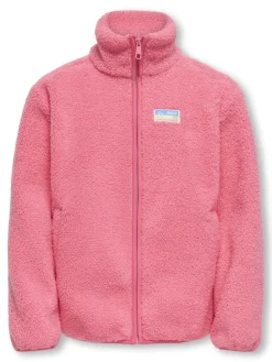 Kids Only Lasten Takki, Kogeva Teddy Jacket Noos Pinkki