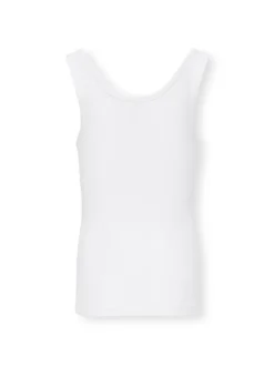Kids Only lasten tank top, KOGAVA S/L TANK TOP JRS Valkoinen