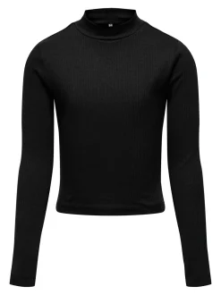 Kids Only Lasten Toppi, KOGLINEA LIFE LS SHORT TOP Musta