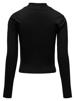 Kids Only Lasten Toppi, KOGLINEA LIFE LS SHORT TOP Musta