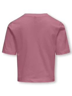 Kids Only lasten t-paita, KOGREX S/S TOP Vaaleanpunainen