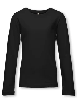 Kids Only paita, KOGNEW ONLY LS TEE Musta