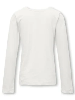 Kids Only paita, KOGNEW ONLY LS TEE Valkoinen