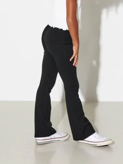 Kids Only Tyttöjen Housut, KOGPAIGE FLARED PANT NOOS Musta