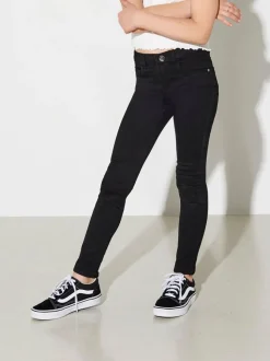 Kids Only Tyttöjen Skinny Fit Farkut, KONROYAL LIFE REG SKINNY JEANS Musta