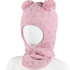 Kivat Lasten Neuloskypärämyssy Vaaleanpunainen