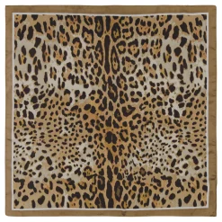 Klement 70 x 70 Linnea Huivi, ruskea kuosillinen