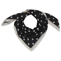 Klement 70 x70 Linnea Huivi, musta kuosi